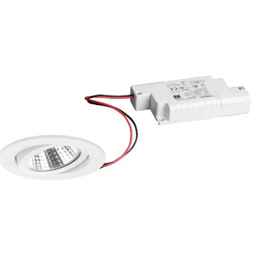 BRUMBERG BB03 indbygning RC driver kantet hvid