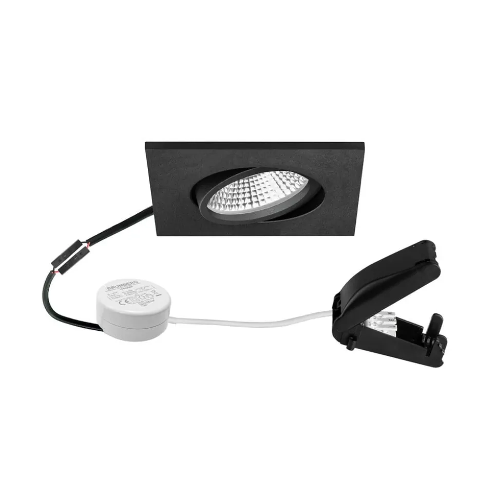 BRUMBERG BB25 IP65 RC driver rund tilslutningsdåse sort mat