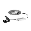 BRUMBERG BB23 LED-spot IP65 RC-dim. tilslutningsboks nikkel mat
