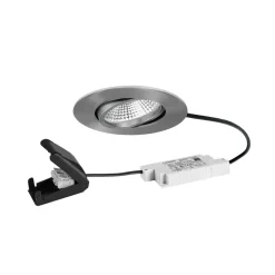 BRUMBERG BB23 LED-spot IP65 RC-dim. tilslutningsboks nikkel mat