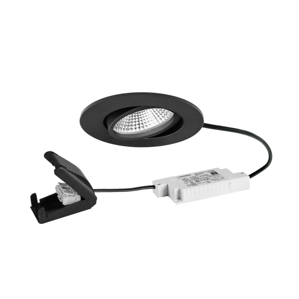 BRUMBERG BB23 LED-spot IP65 RC-dim tilslutningsboks sort mat