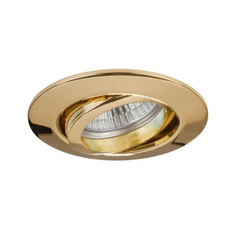 BRUMBERG Breena-R indbygget GX5.3 rund guld blank