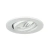 BRUMBERG indbygningsspot Tirrel-R GU10 fatning, mat hvid