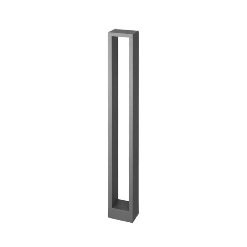 BRUMBERG LED stibelysning Addia, grafit, IP54, højde 90 cm