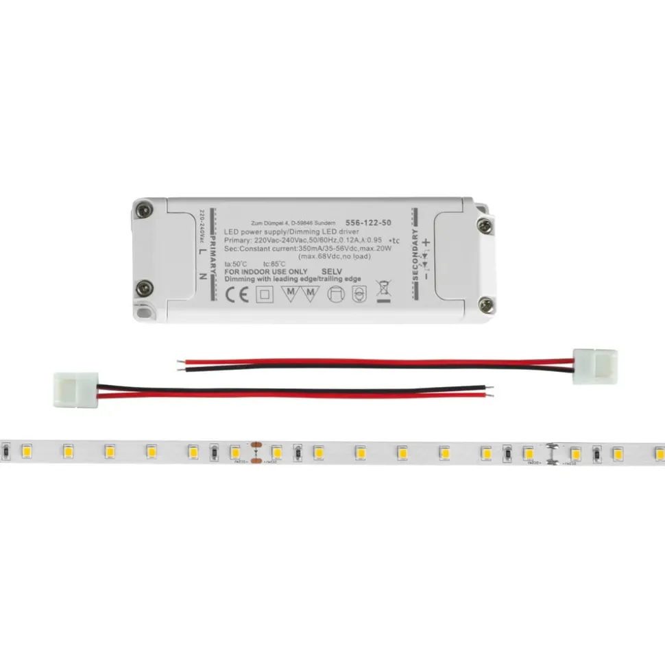 BRUMBERG QualityFlex LED-stripsæt 5m 24W 3.100K