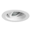 BRUMBERG Tirrel dyb GU10 indbygningsspot, rund, hvid