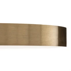 Bully LED-loftslampe med patina-look, Ø 24 cm