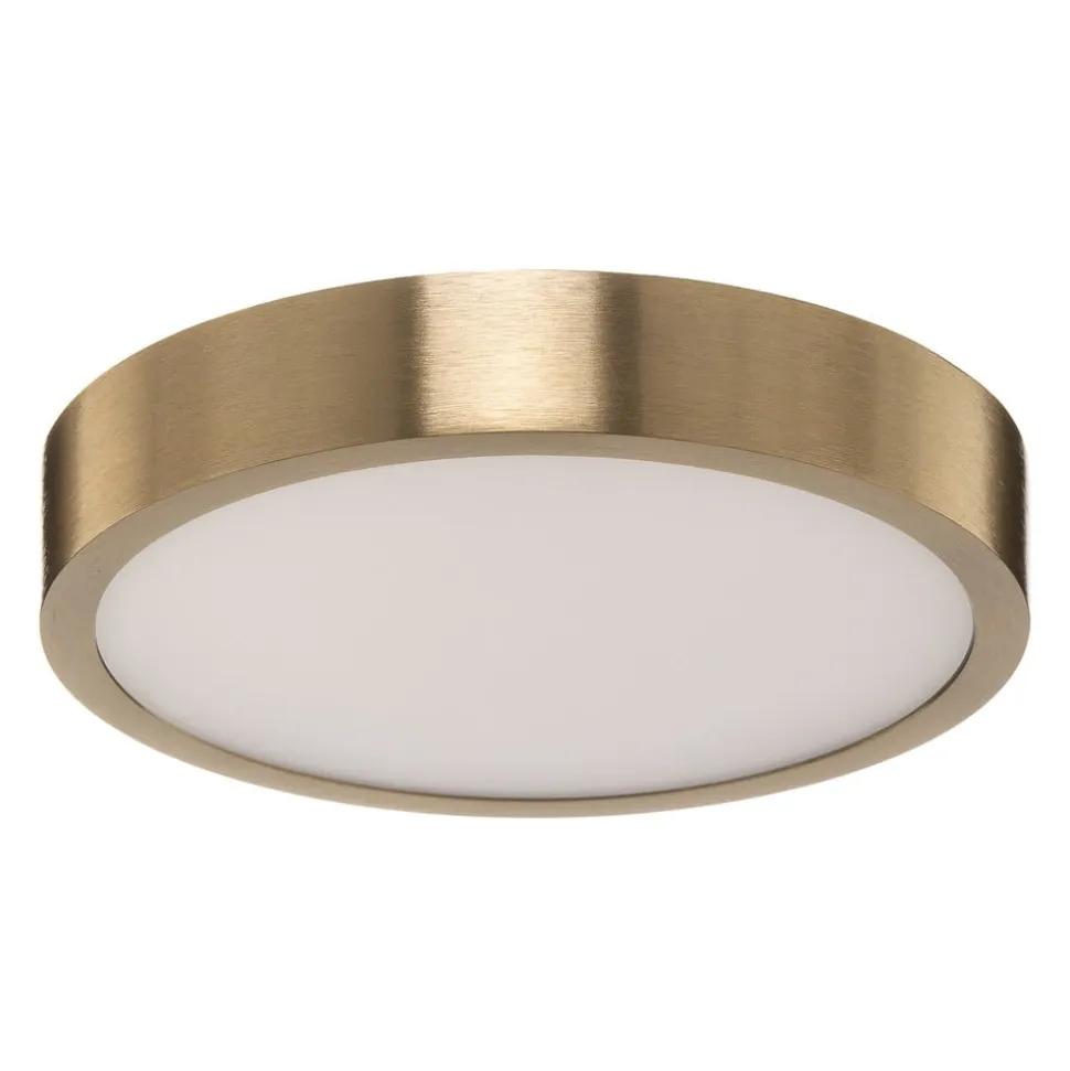 Bully LED-loftslampe med patina-look, Ø 14 cm