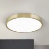 Bully LED-loftslampe med patina-look, Ø 28 cm