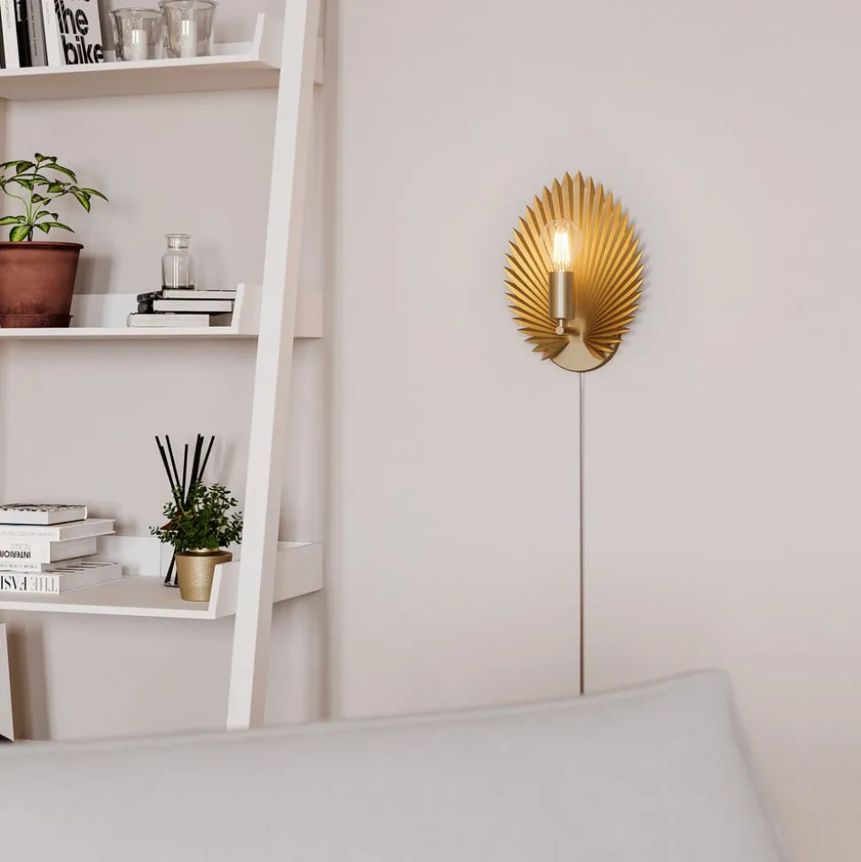 By Rydéns Aruba væglampe, guld
