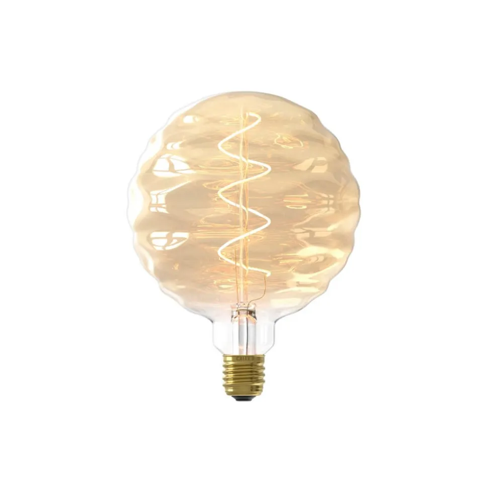 Calex Bilbao LED-pære E27 4 W dim 1.800 K guld