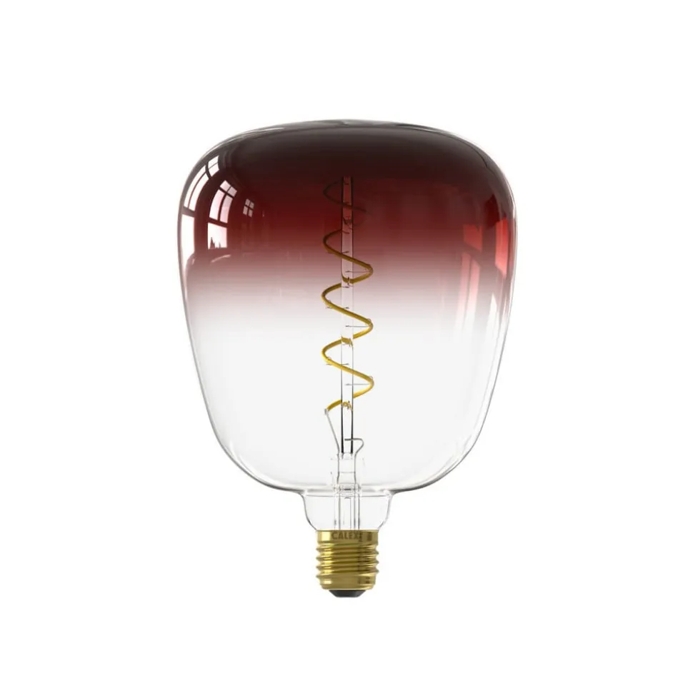 Calex Kiruna LED-filamentpære E27 5W dæmpbar marrone
