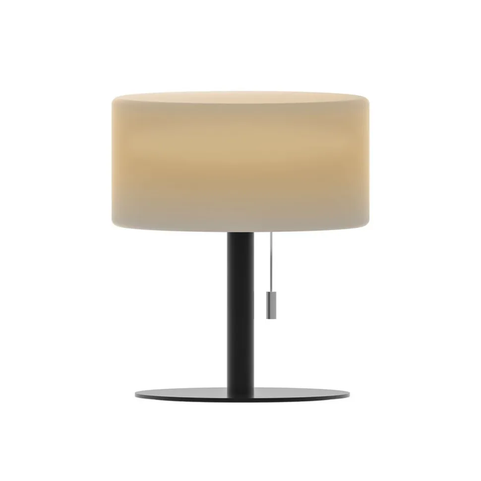 Calex LED-bordlampe, IP44, trækafbryder