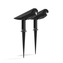 Calex LED-spot med jordspyd Padoa, 2-pak, sort