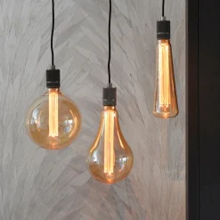 Calex Royal Osby LED E27 3,5 W 1.800 K dim guld