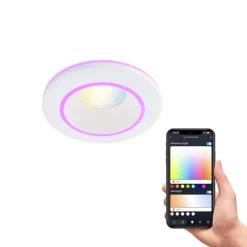 Calex Smart Halo downlight CCT RGB hvid