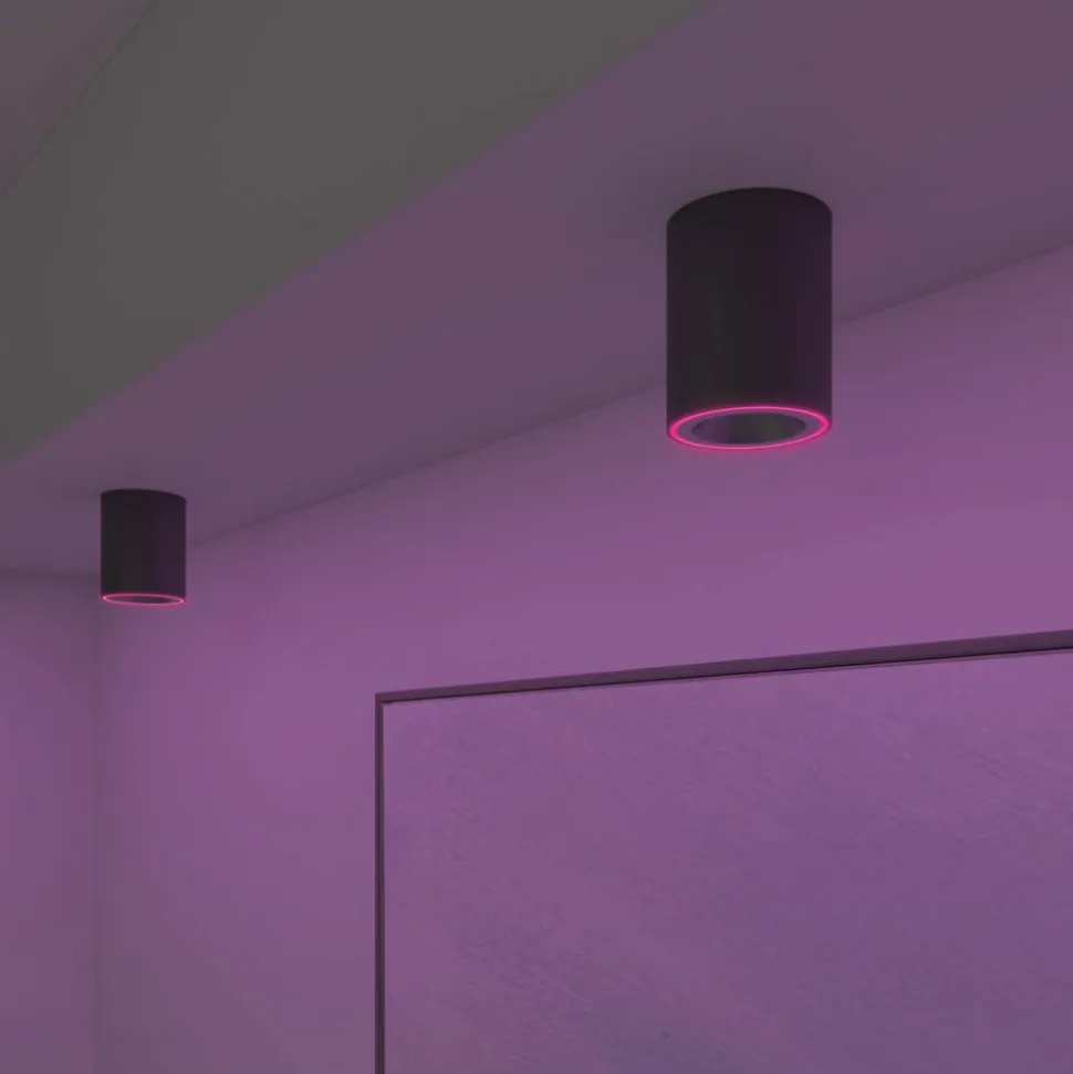 Calex Smart Halo Spot LED loftspot, sort