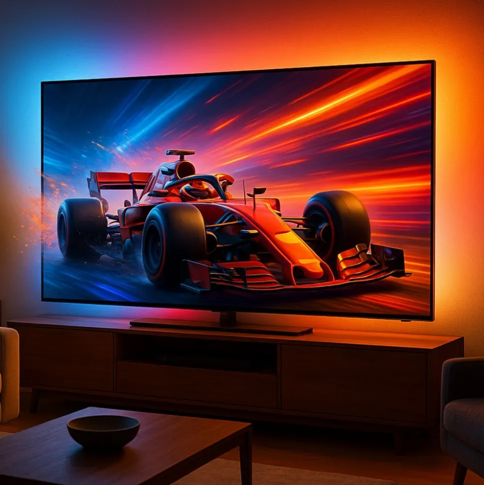 Calex Smart HDMI Sync Box-sæt med LED-strip, 250 cm, RGBW