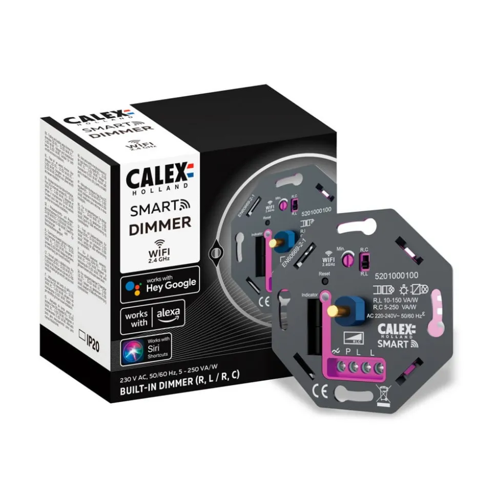 Calex Smart LED-dæmper, forsænket montering