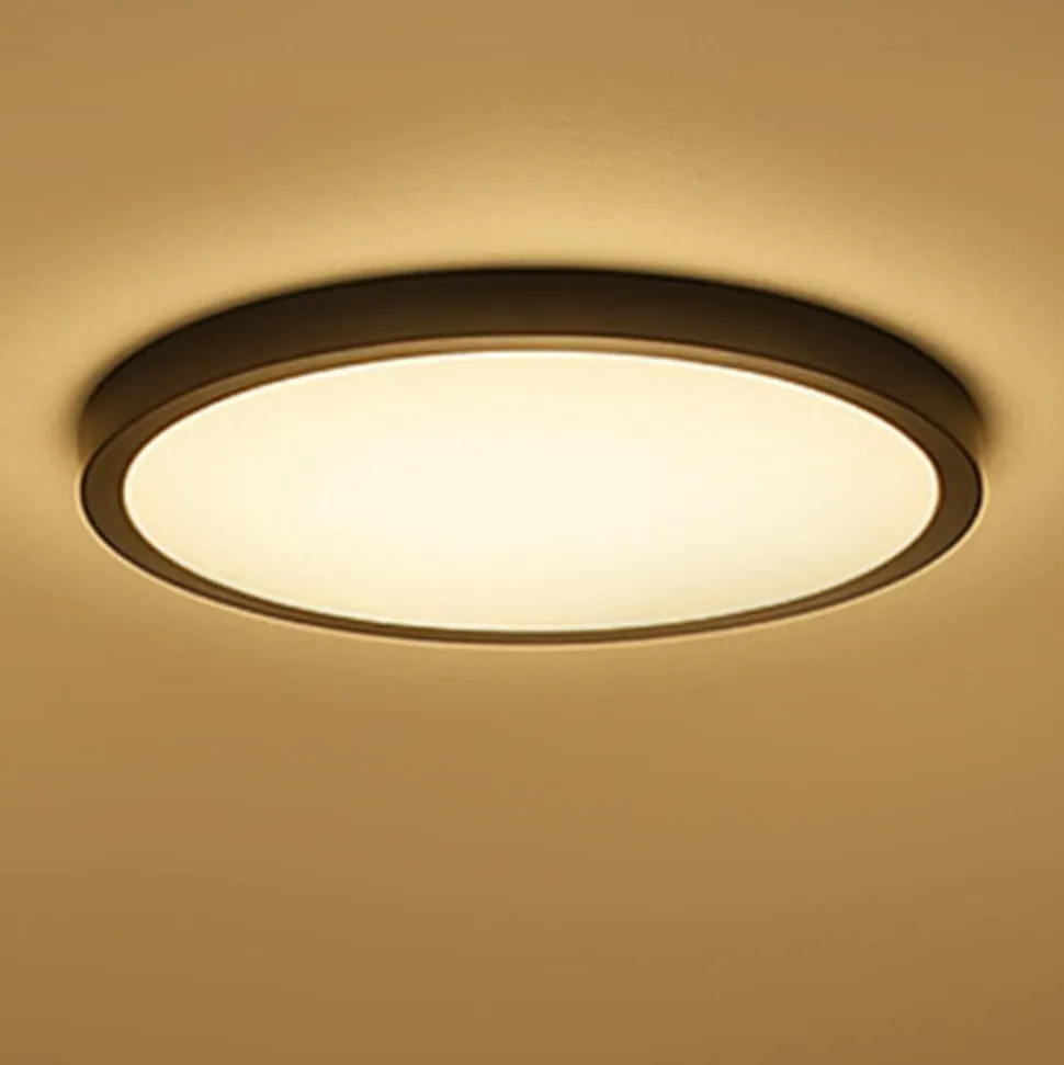 Calex Smart LED-loftlampe HALO Ø 40 cm sort IP54 RGB CCT