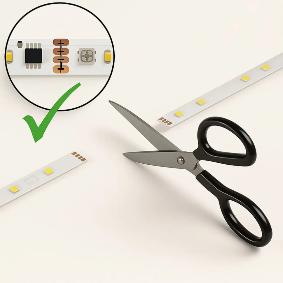 Calex Smart LED-strip, længde 30 m, RGB, CCT fjernbetjening