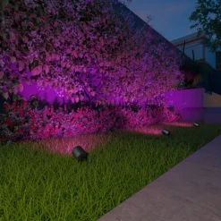 Calex Smart Outdoor Spotlight, jordspyd, sæt med 3 stk