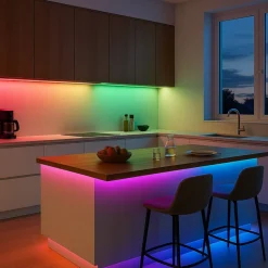 Calex Vista LED-strip, længde 10 m, RGB, CCT fjernbetjening