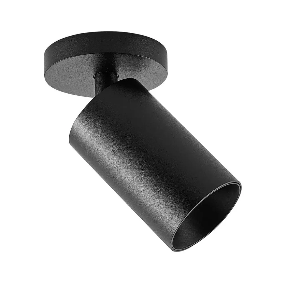 CAN TILT loftspot, sort, Ø 8 cm, 1 lyskilde, metal GU10