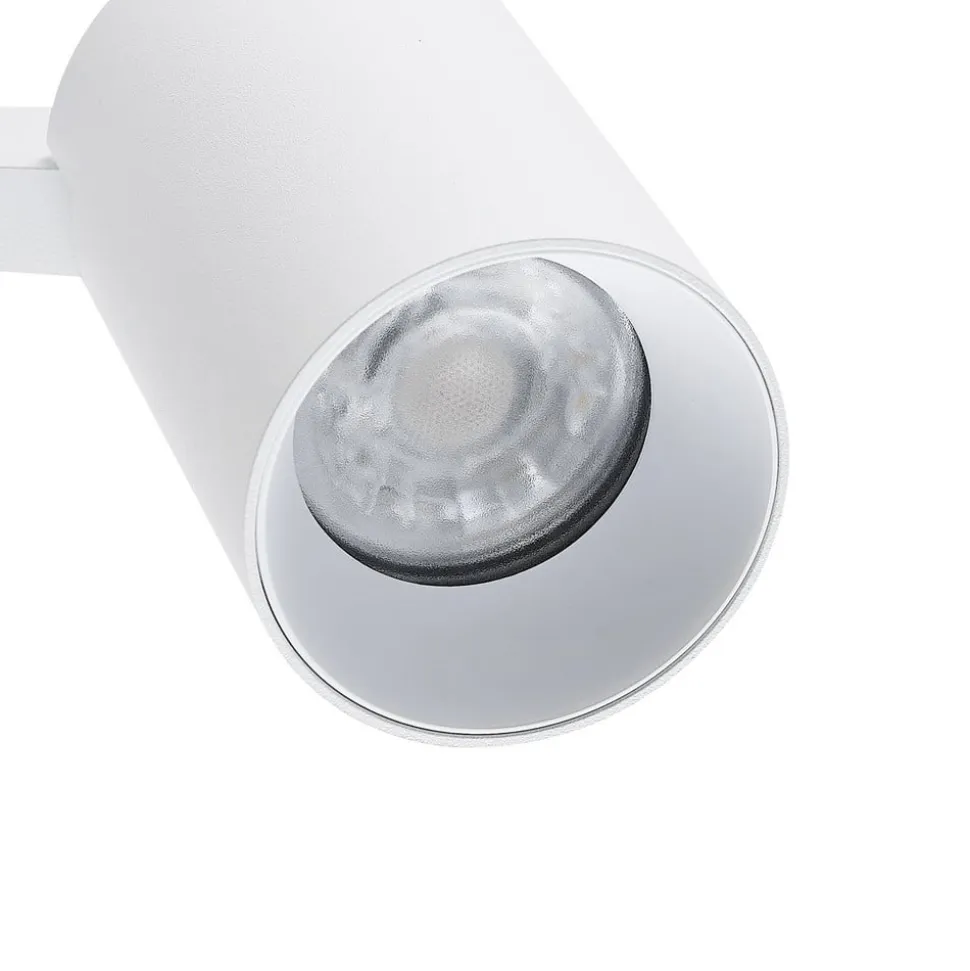 CAN TILT vægspot, hvid, Ø 10 cm, metal, afbryder, GU10