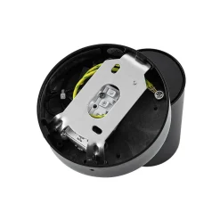 CAN TILT vægspot, sort, Ø 10 cm metal GU10 kontakt