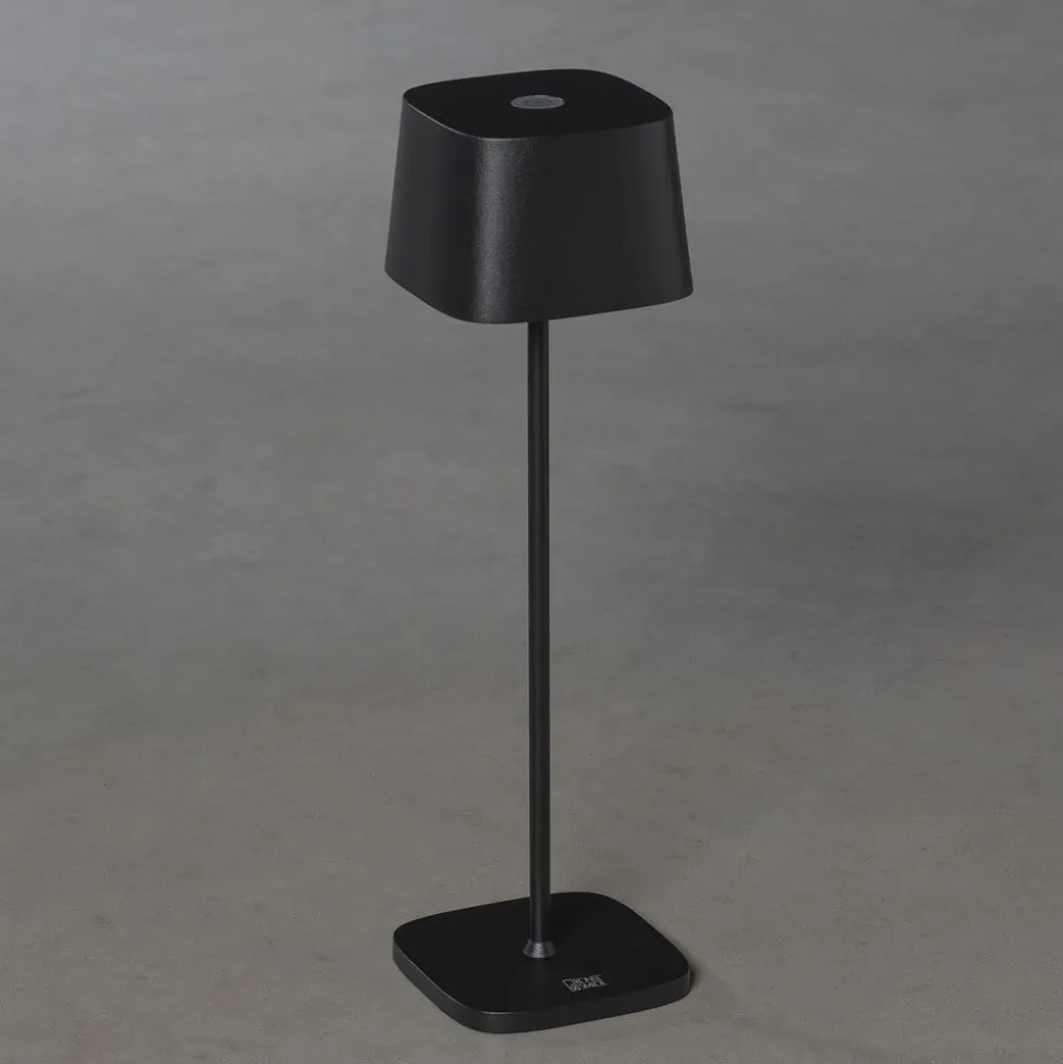Capri LED-bordlampe til udendørs brug, sort