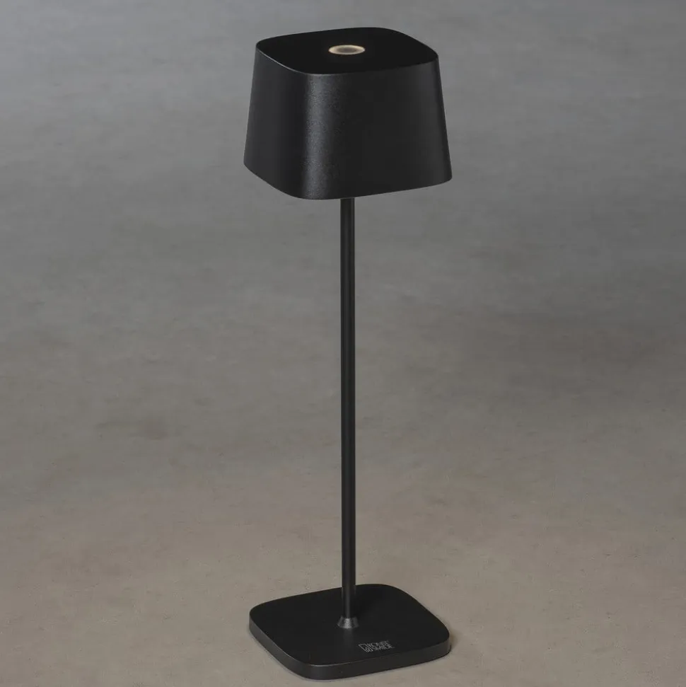 Capri LED-bordlampe til udendørs brug, sort