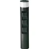 Carla LED-sokkelampe med 3 stikkontakter