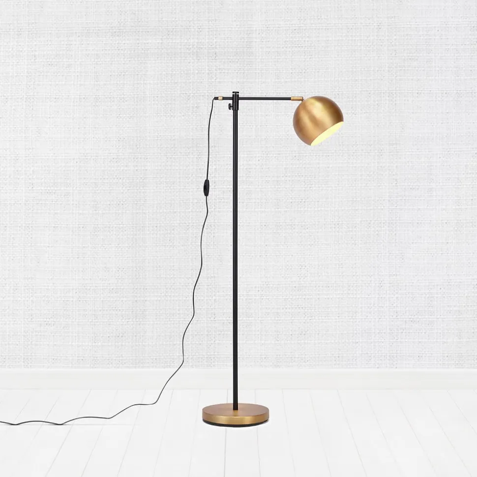Chester gulvlampe i metal, bronze
