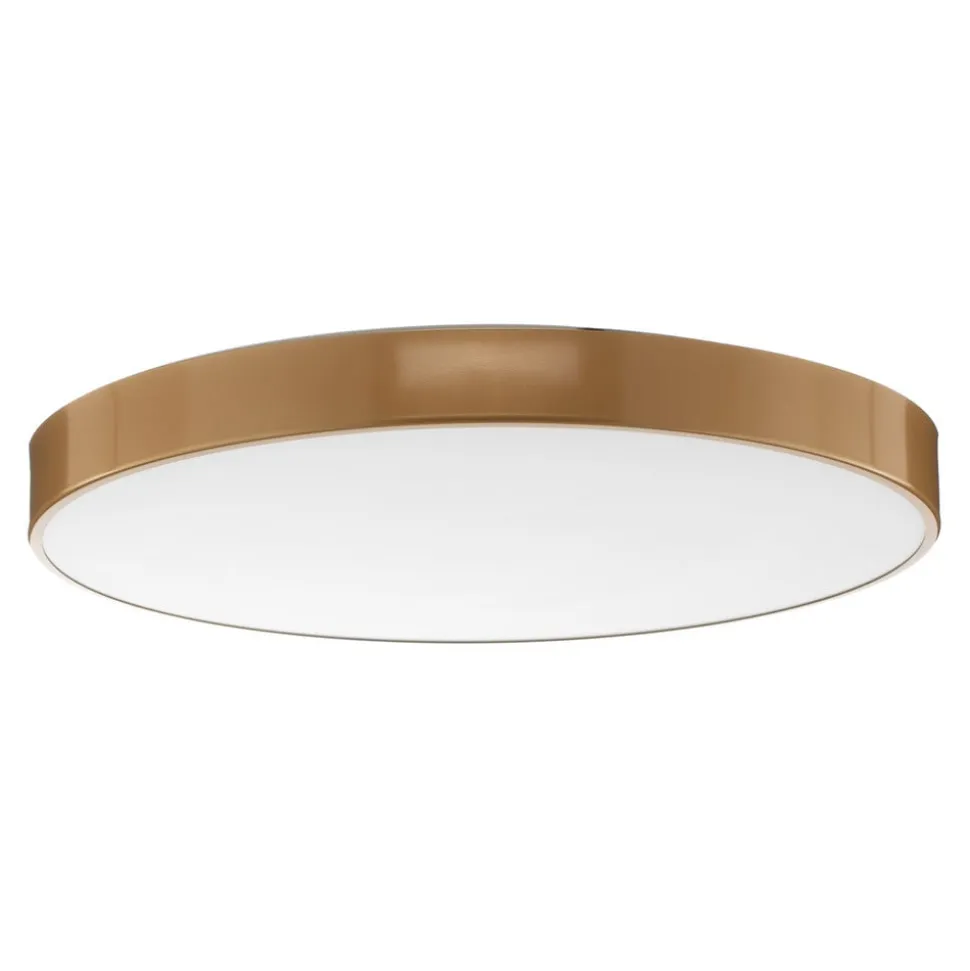 Cleo loftlampe, Ø 78 cm, IP20, guldfarvet, metal, E27