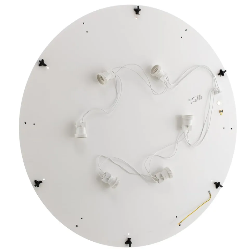 Cleo loftlampe, Ø 78 cm, IP20, guldfarvet, metal, E27