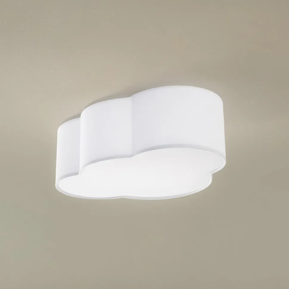 Cloud loftlampe, tekstil, 41 x 31 cm, hvid