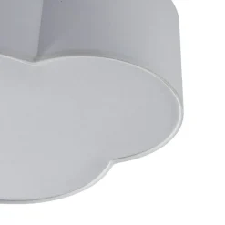 Cloud loftlampe, tekstil, 41 x 31 cm, hvid