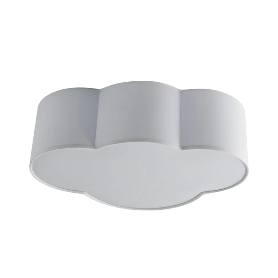 Cloud loftlampe, tekstil, 41 x 31 cm, hvid