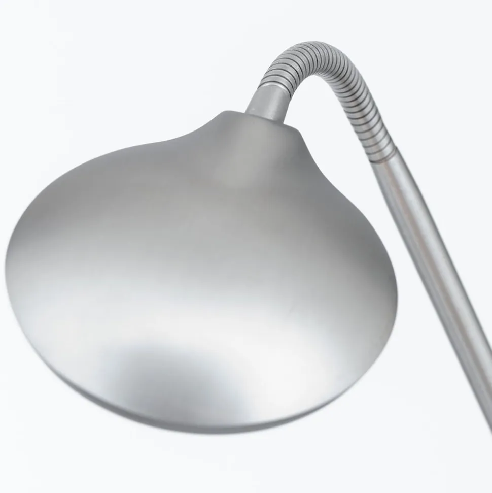 Cobra LED-gulvlampe 1 lyskilde, nikkelfarvet