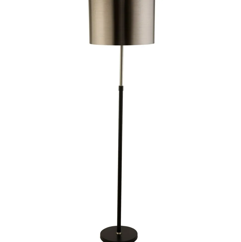 Column gulvlampe med metalskærm
