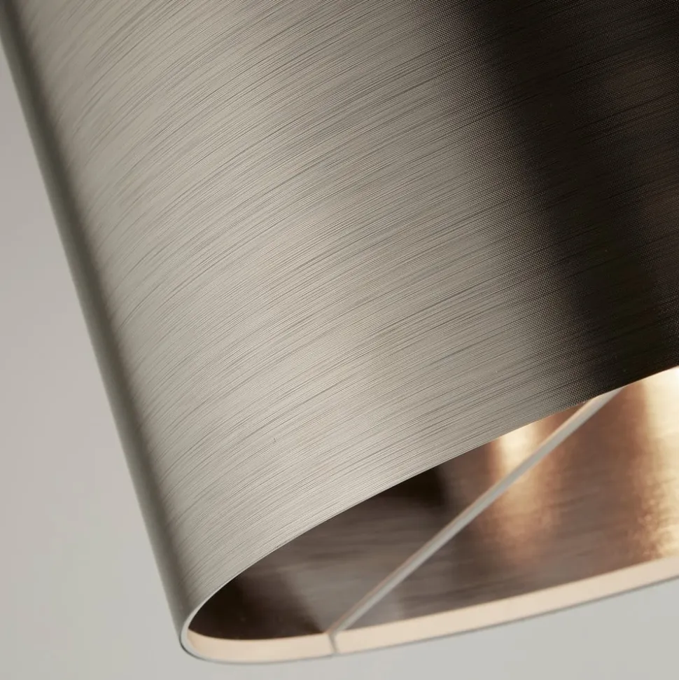 Column gulvlampe med metalskærm