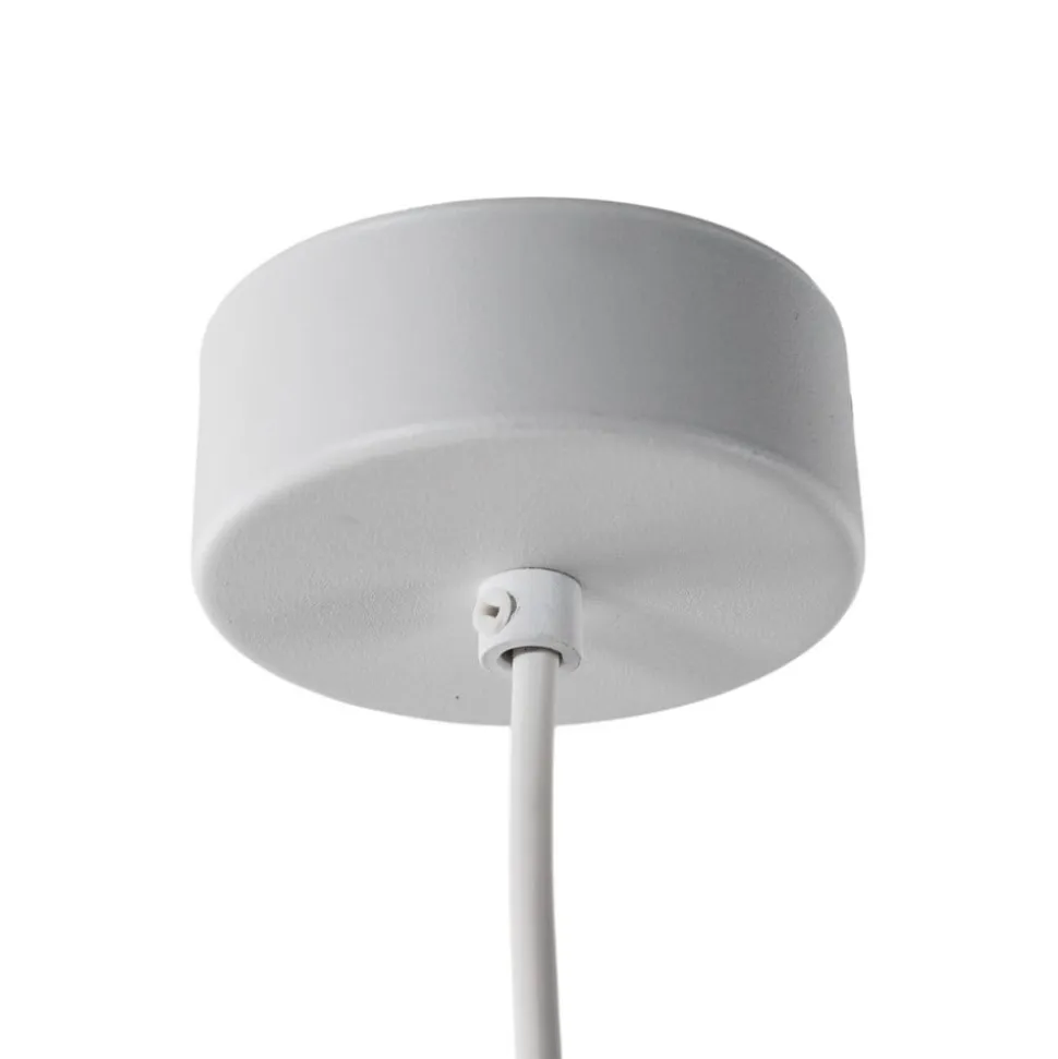 Cono pendel, hvid, Ø 25 cm, stål, enkelt lys