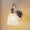 Cora LED-væglampe t. badev., glasskærm, 1 lyskilde