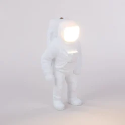 Cosmic-Flashing Starman LED-dekofigur med batteri