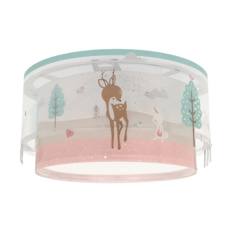 Dalber børneloftslampe Loving Deer, hjortemotiv