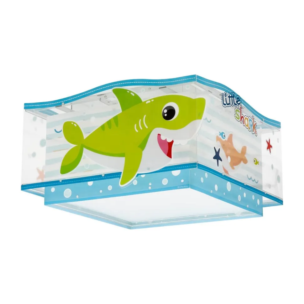 Dalber Little Shark loftlampe, havmotiv 1 lyskilde