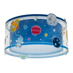 Dalber Planets loftlampe med motiv af rummet