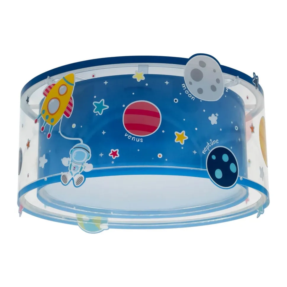 Dalber Planets loftlampe med motiv af rummet