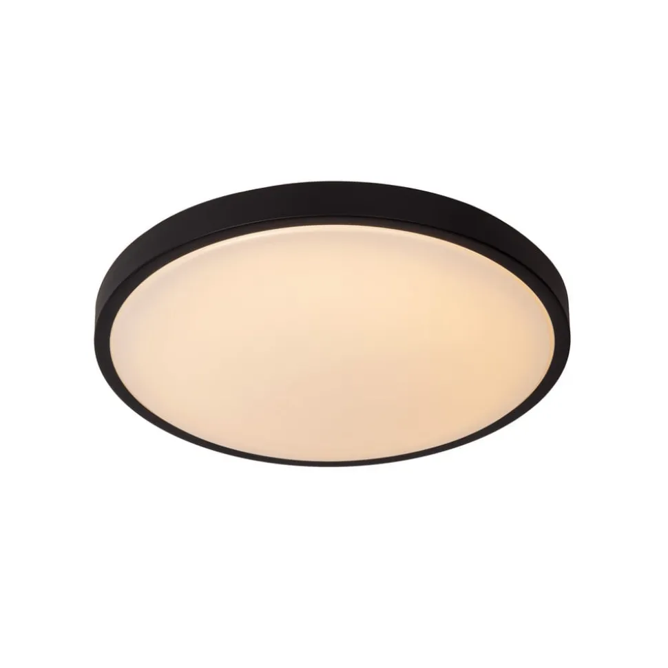 Dasher LED loftlampe, sort, Ø 41 cm, 2700 K, IP44